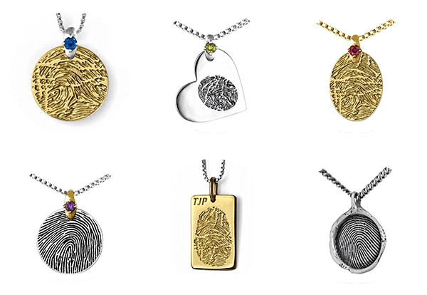 Fingerprint jewelry