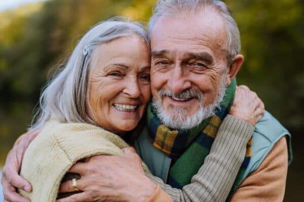 Happy people feel at peace making own funeral arrangements